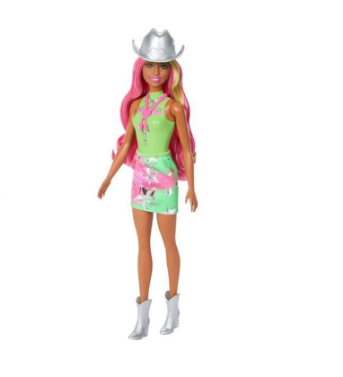 Barbie Color Reveal Barbie disco hvězda 