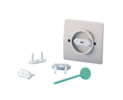 Ochranný kryt do zásuvky Tigex 10 ks nezobra