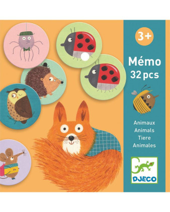 Djeco Pexeso Vtipná zvířátka