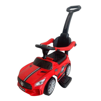 Dětské odrážedlo se zvukem a vodící tyčí Baby Mix