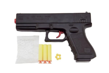 Pistole na kuličky 20 cm