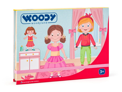 Krabička s magnetickými tvary Módní salon
