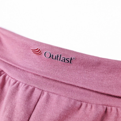 Tepláky tenké Outlast® UV 50+ tm. starorůžové Little Angel