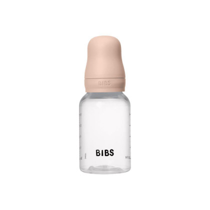 Antikoliková láhev s kaučukovým dudlíkem 150 ml Bibs