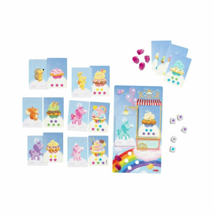 Společenská hra pro děti Jednorožec zábava s kostkami od 4 let Haba