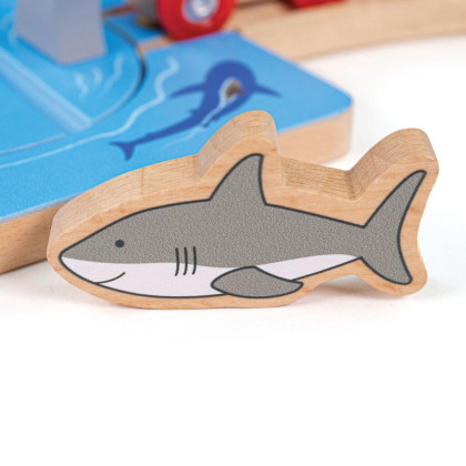 Vír se žraloky Bigjigs Rail