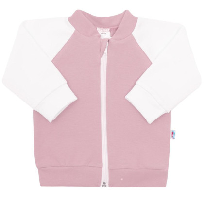 Kojenecká tepláková mikina New Baby The Best růžová