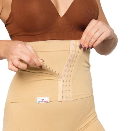 Poporodní stahovací kalhotky Belly Binder Beige Wondermom
