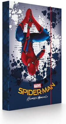 Desky na sešity Heft box A5 Spiderman Homecoming NEW 2017