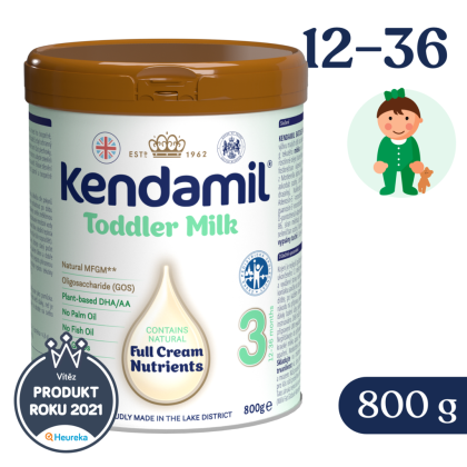 Batolecí mléko Kendamil 3 800 g DHA +