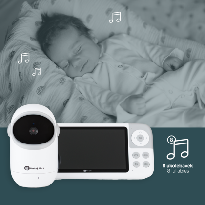 Chůvička dětská digitální Eve 5.0 Petite & Mars