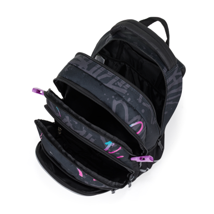 Studentský batoh Oxy Scooler Graffiti Pink OxyBag