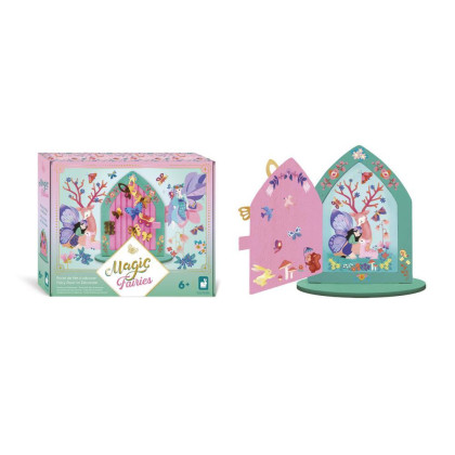 Midi kreativní sada Dveře pro vílu výroba dekorace Magické víly Janod Atelier