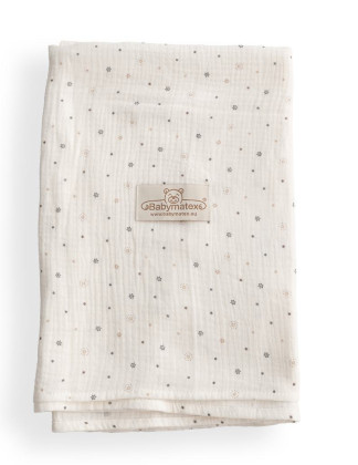 Mušelínová zavinovačka Design 120 x 80 cm BabyMatex