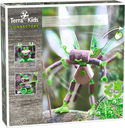 Terra Kids Konstrukční sada Lesní zvířata 74 ks Haba