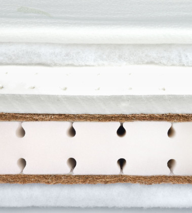 Kvalitní latexová dětská matrace 120×60 – 4 vrstvy, antialergická, Aloe Vera