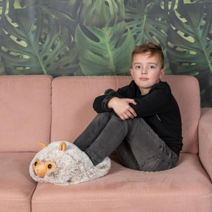 Hřejivý plyšový pantofel Cozy Noxxiez
