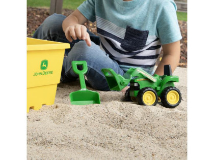 John Deere Kids - Traktor a sada na písek