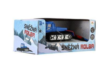 Sněžná rolba kov/plast 12 cm na volný chod