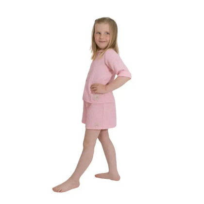 Dívčí mušelínové kraťasy Pink Esito