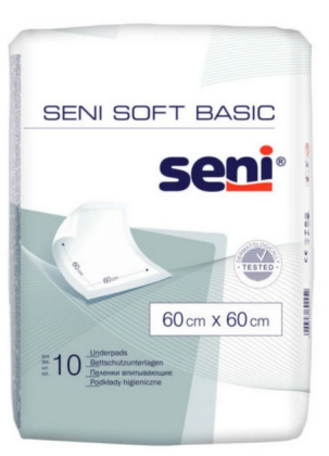 Jednorázové přebalovací podložky Seni Soft 60x60 cm 10 ks