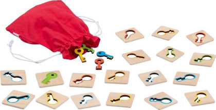 Pexeso - párování klíčů Goki