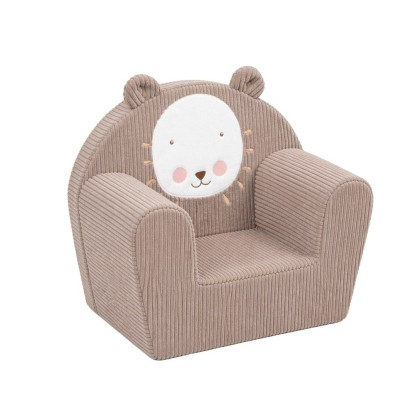 Dětské křeslo Manšestrové New Baby Mrož