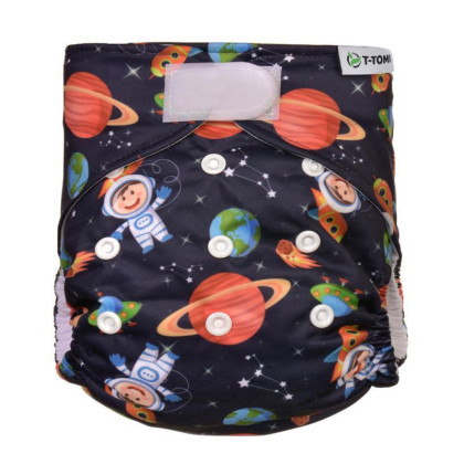 Kalhotková plena AIO - přebalovací set suchý zip T-tomi