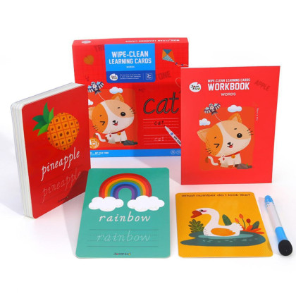 Stírací edukativní kartičky Slova EN Jarmelo