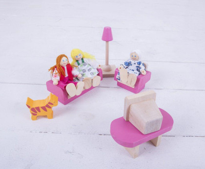 Set rodinky do domečku Bigjigs Toys