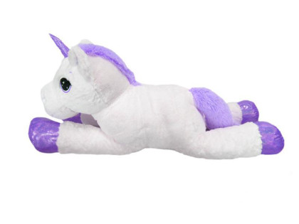 Jednorožec plyšový 120 cm ležící