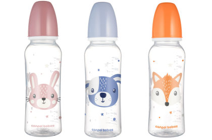 Láhev úzkohrdlá Cute Animals 250 ml Canpol babies