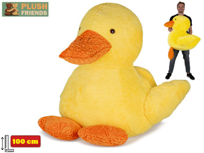 Kachna plyšová 100 cm sedící 0 m+Plush Friends