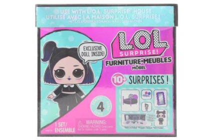 L.O.L. Surprise! Nábytek s panenkou - Útulný pokojíček & Dusk