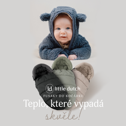 Fusak do kočárku Little Dutch