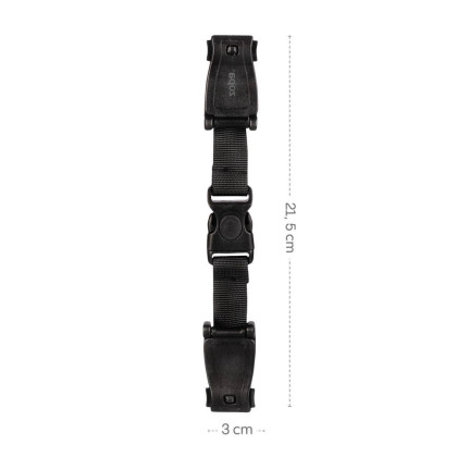 Zámek bezpečnostních pásů pro autosedačky Deluxe Black Zopa