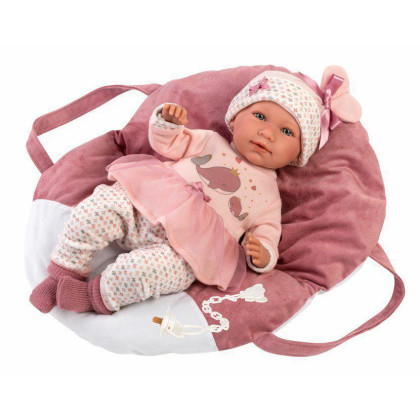 New Born 74014 Llorens - Realistická panenka se zvuky 42 cm