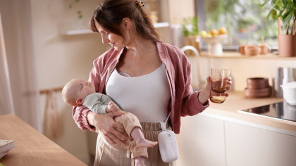 Odsávačka mateřského mléka elektrická Hands-Free Premium Plus SCF531/11 Philips Avent
