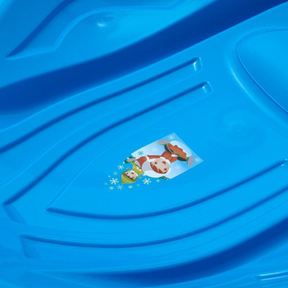 Dětský sáňkovací kluzák Mušle Baby Mix Premium komfort 80 cm