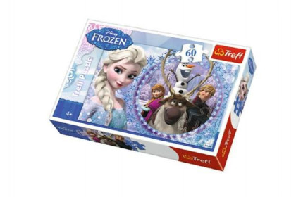 Puzzle Ledové království/Frozen 33x22cm 60 dílků