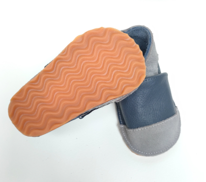 Kožené capáčky Barefoot Hopi Go Vel. XL (18-24 měs.) Hopi Hop