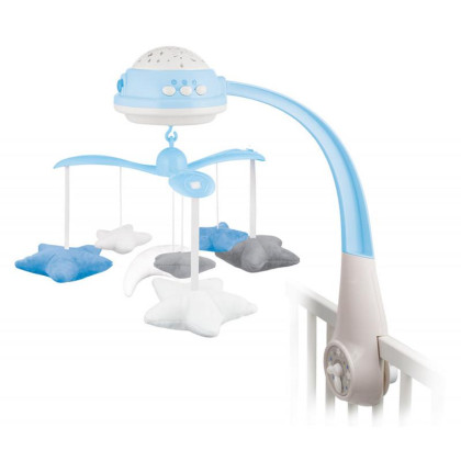 Kolotoč plyšový s projektorem Hvězdičky Canpol