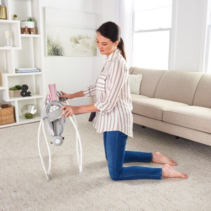 Houpačka s melodií Flora the Unicorn™ 0 m+ do 9 kg Ingenuity