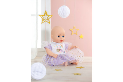 Lila šatičky s tutu BABY born 43 cm