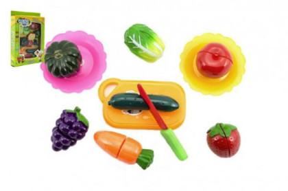 Ovoce a zelenina krájecí s náčiním plast 18ks