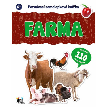 Poznávací samolepková knížka Farma