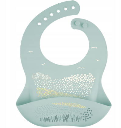 Silikonový bryndák s kapsou Canpol babies