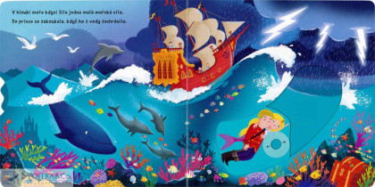 Leporelo Minipohádky – Malá mořská víla