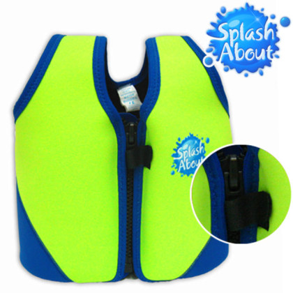 Dětská plavací vesta 1-6 let - zelenomodrá