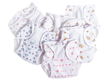 Plenkové kalhotky na suchý zip vel. M ( 6 m +) G-mini